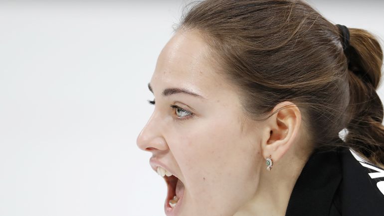 Анастасия БРЫЗГАЛОВА в матче с Канадой. Фото AFP Анастасия БРЫЗГАЛОВА в матче с Канадой. Фото AFP