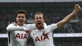 Деле АЛЛИ (слева) и Харри КЕЙН.