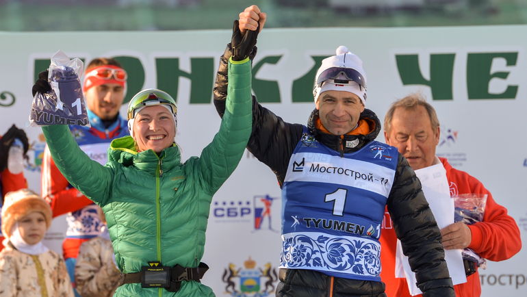 Дарья ДОМРАЧЕВА и Оле Эйнар БЬОРНДАЛЕН. Фото REUTERS Дарья ДОМРАЧЕВА и Оле Эйнар БЬОРНДАЛЕН. Фото REUTERS