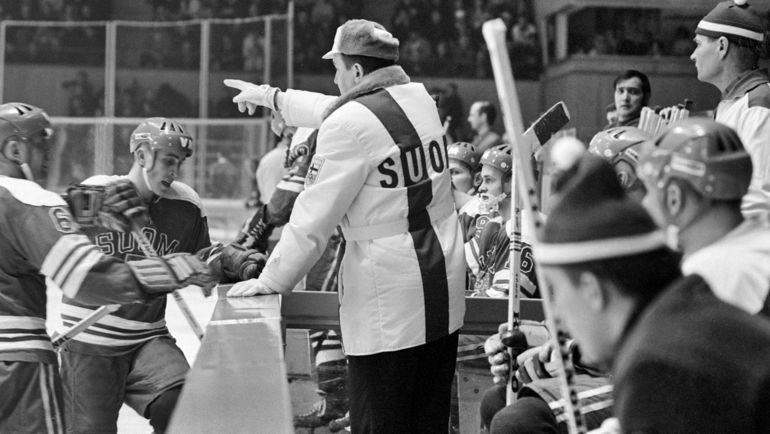 1968 год. Финляндия – Канада – 5:2. Фото www.mtv.fi 1968 год. Финляндия – Канада – 5:2. Фото www.mtv.fi