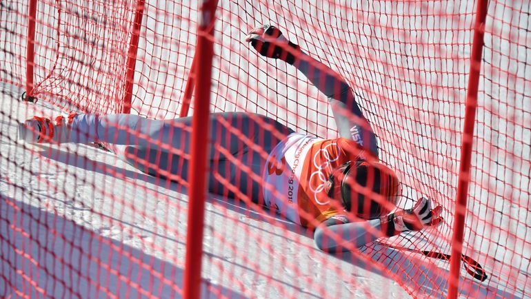 Сегодня. Пхенчхан. Падение Павла ТРИХИЧЕВА. Фото AFP Сегодня. Пхенчхан. Падение Павла ТРИХИЧЕВА. Фото AFP