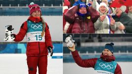 Герои дня на Олимпиаде в Пхенчхане - Юлия БЕЛОРУКОВА, Елена ВЯЛЬБЕ, Александр БОЛЬШУНОВ.