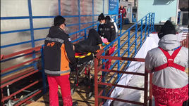 Тяжелая травма Олюнина