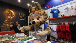 Талисман чемпионата мира-2018 Забивака.