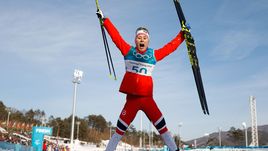 Сегодня Пхенчхан. Рагнхиль ХАГА.