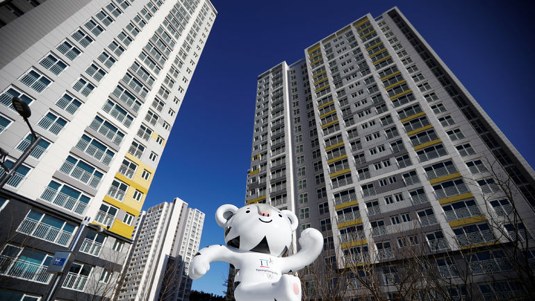 Олимпийская деревня. Фото AFP Олимпийская деревня. Фото AFP