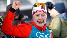 Четверг. Пхенчхан. Рагнхиль ХАГА.