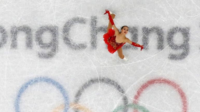 Алина ЗАГИТОВА на олимпийском льду Пхенчхана. Фото REUTERS Алина ЗАГИТОВА на олимпийском льду Пхенчхана. Фото REUTERS