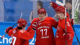 Пятница. Пхенчхан. Россия – Словения – 8:2. Кирилл КАПРИЗОВ (№77) оформил хет-трик.