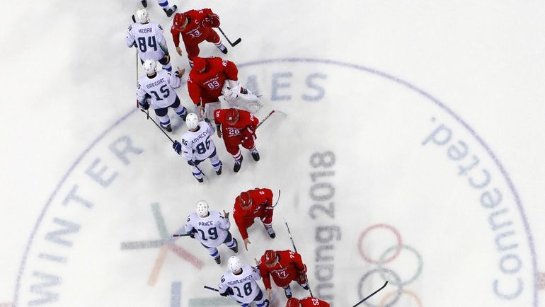 На старте Олимпиады сборная России по хоккею уступила Словакии (2:3) и разгромила Словению (8:2). Фото REUTERS На старте Олимпиады сборная России по хоккею уступила Словакии (2:3) и разгромила Словению (8:2). Фото REUTERS