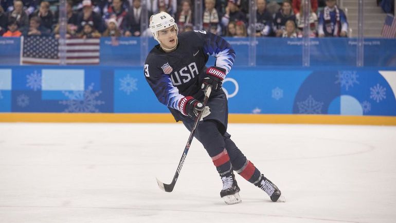 Молодой форвард сборной США Трой ТЕРРИ. Фото USA Hockey Молодой форвард сборной США Трой ТЕРРИ. Фото USA Hockey