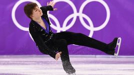 Сегодня. Пхенчхан. Михаил КОЛЯДА не обошелся без падений ни в одной из четырех исполненных программ.