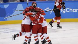 Суббота. Каннын. Россия – Швейцария – 6:2.