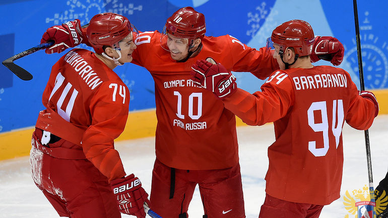 Россия остается главным фаворитом этой Олимпиады. Фото ФХР Россия остается главным фаворитом этой Олимпиады. Фото ФХР