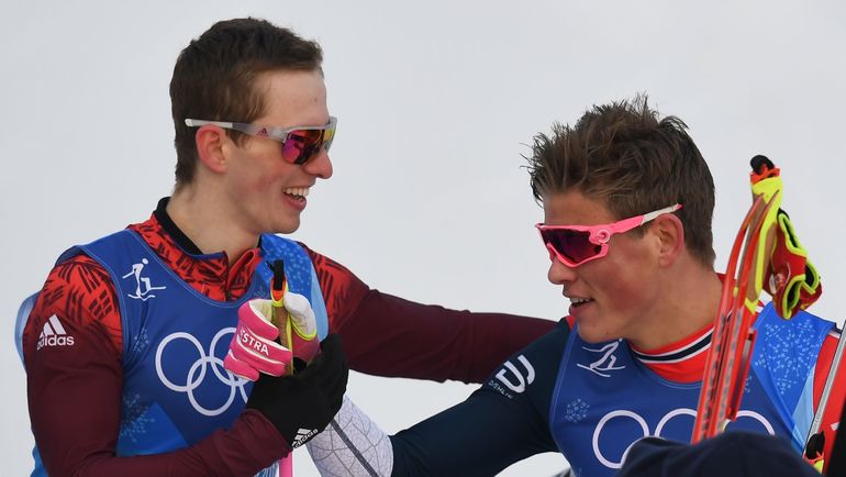 Денис СПИЦОВ (слева) и Йоханнес КЛЕБО. Фото AFP Денис СПИЦОВ (слева) и Йоханнес КЛЕБО. Фото AFP