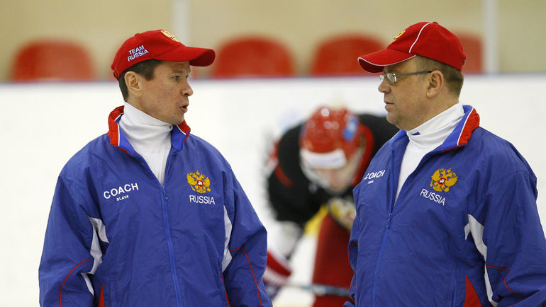 Вячеслав БЫКОВ и Игорь ЗАХАРКИН. Фото Алексей ИВАНОВ Вячеслав БЫКОВ и Игорь ЗАХАРКИН. Фото Алексей ИВАНОВ