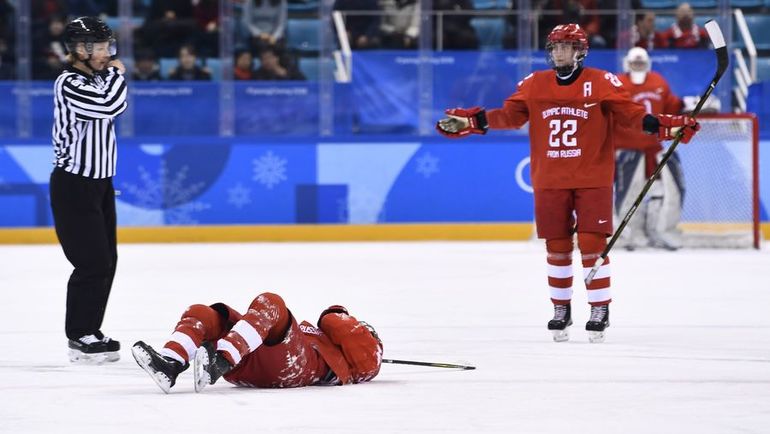 На льду - Анна ШОХИНА. Фото AFP На льду - Анна ШОХИНА. Фото AFP