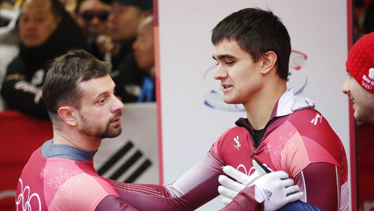 Никита ТРЕГУБОВ (справа) и Мартинс ДУКУРС. Фото REUTERS Никита ТРЕГУБОВ (справа) и Мартинс ДУКУРС. Фото REUTERS