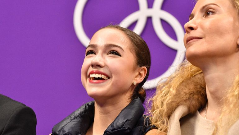 Сегодня. Пхенчхан. Алина ЗАГИТОВА и Этери ТУТБЕРИДЗЕ. Фото AFP Сегодня. Пхенчхан. Алина ЗАГИТОВА и Этери ТУТБЕРИДЗЕ. Фото AFP