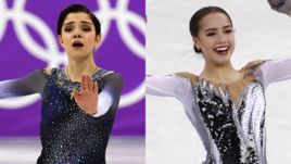 Евгения МЕДВЕДВА и Алина ЗАГИТОВА.