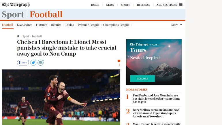 The Telegraph. The Telegraph.