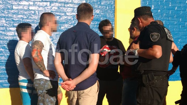 Встреча российских и аргентинских ультрас в Буэнос-Айресе. Фото infobae.com Встреча российских и аргентинских ультрас в Буэнос-Айресе. Фото infobae.com