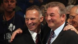 Легендарные вратари Доминик ГАШЕК и Владислав ТРЕТЬЯК.