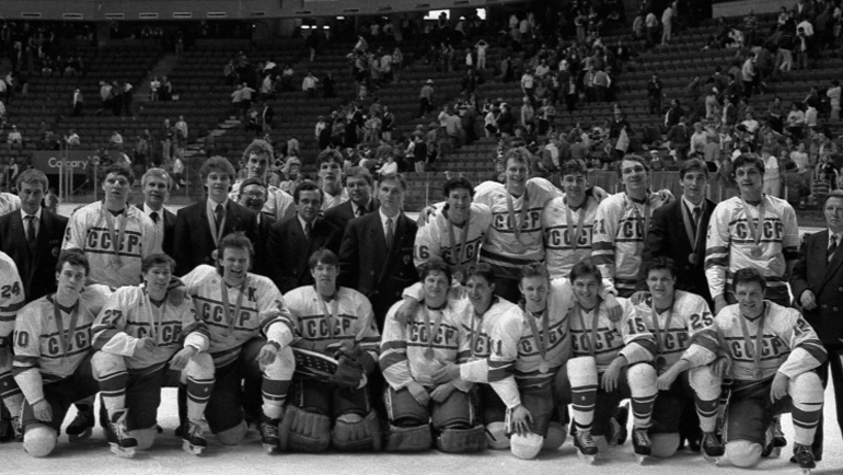 1988 год. Финляндия – СССР – 2:1. Фото worldhockeyclassic.ru 1988 год. Финляндия – СССР – 2:1. Фото worldhockeyclassic.ru