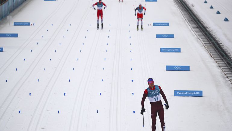 Финиш Андрея ЛАРЬКОВА. Фото REUTERS Финиш Андрея ЛАРЬКОВА. Фото REUTERS