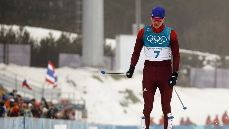 Александр БОЛЬШУНОВ на финише. Фото REUTERS Александр БОЛЬШУНОВ на финише. Фото REUTERS