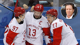 Никита ГУСЕВ, Павел ДАЦЮК и Кирилл КАПРИЗОВ (слева направо).