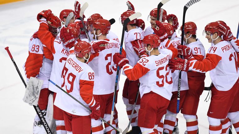 Сборная России в шаге от олимпийской мечты. Фото AFP Сборная России в шаге от олимпийской мечты. Фото AFP