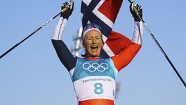 Сегодня. Пхенчхан. Марит БЬОРГЕН.