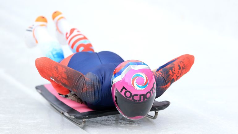 Потеряв Елену НИКИТИНУ, сборная России недосчиталась олимпийской медали в скелетоне. Фото AFP Потеряв Елену НИКИТИНУ, сборная России недосчиталась олимпийской медали в скелетоне. Фото AFP