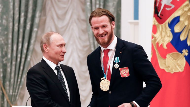 Владимир ПУТИН и Иван ТЕЛЕГИН. Фото AFP Владимир ПУТИН и Иван ТЕЛЕГИН. Фото AFP