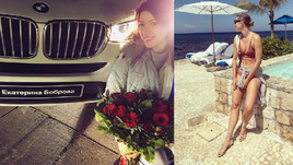 Екатерина БОБРОВА и Мария ШАРАПОВА.