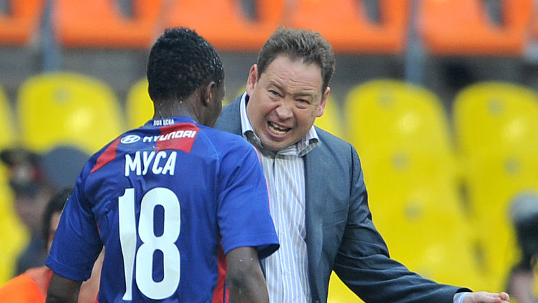 Ахмед МУСА и Леонид СЛУЦКИЙ. Фото Алексей ИВАНОВ Ахмед МУСА и Леонид СЛУЦКИЙ. Фото Алексей ИВАНОВ