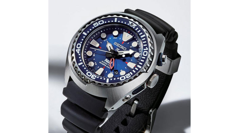 Часы Seiko GMT Diver’s отлично подходят для дайвинга. Часы Seiko GMT Diver’s отлично подходят для дайвинга.