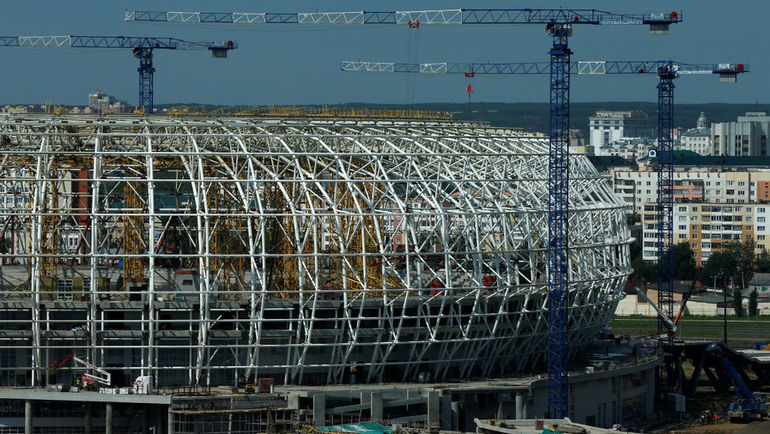 Стадион в Саранске. Фото REUTERS Стадион в Саранске. Фото REUTERS