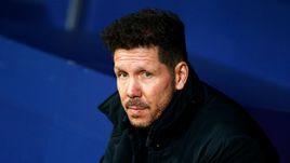 Главный тренер "Атлетико" Диего СИМЕОНЕ.