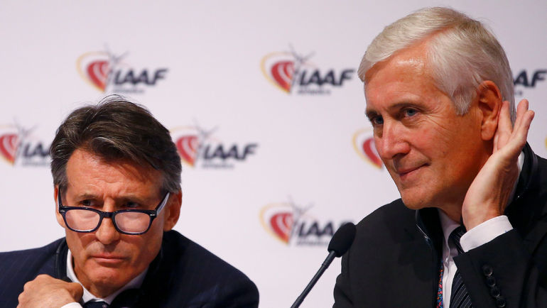 Руне АНДЕРСЕН (справа) и Себастьян КОЭ ничего и слышать не хотят о восстановлении ВФЛА. Фото REUTERS Руне АНДЕРСЕН (справа) и Себастьян КОЭ ничего и слышать не хотят о восстановлении ВФЛА. Фото REUTERS