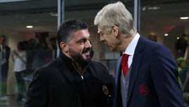 Венгер дал урок Гаттузо, сенсации в Дортмунде и Риме