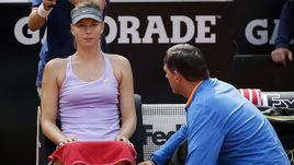 Мария ШАРАПОВА и Свен ГРЕНЕФЕЛЬД.