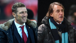 Массимо КАРРЕРА и Роберто МАНЧИНИ.