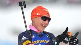 Холменколлен. Кузьмина выиграла спринт. Юрлова - седьмая. Онлайн