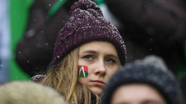 Болельщица.