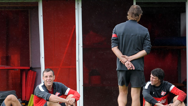 2013 год. Артем ДЗЮБА и Валерий КАРПИН. Фото Алексей ИВАНОВ 2013 год. Артем ДЗЮБА и Валерий КАРПИН. Фото Алексей ИВАНОВ