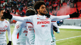 Вчера. Казань. "Рубин" - "Спартак" - 1:2. ЛУИЗ АДРИАНУ принес красно-белым победу.