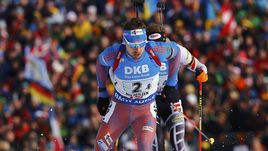 Холменколлен. Россия стала третьей в мужской эстафете. Онлайн