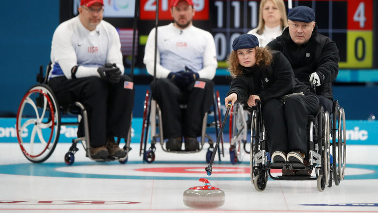 В керлинге сборная России решением МПК лишилась своего скипа Андрея Смирнова. Фото REUTERS В керлинге сборная России решением МПК лишилась своего скипа Андрея Смирнова. Фото REUTERS
